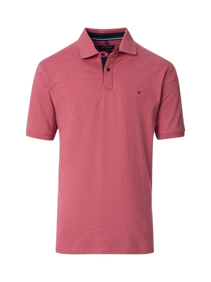 Polo-Shirt in Rosarot