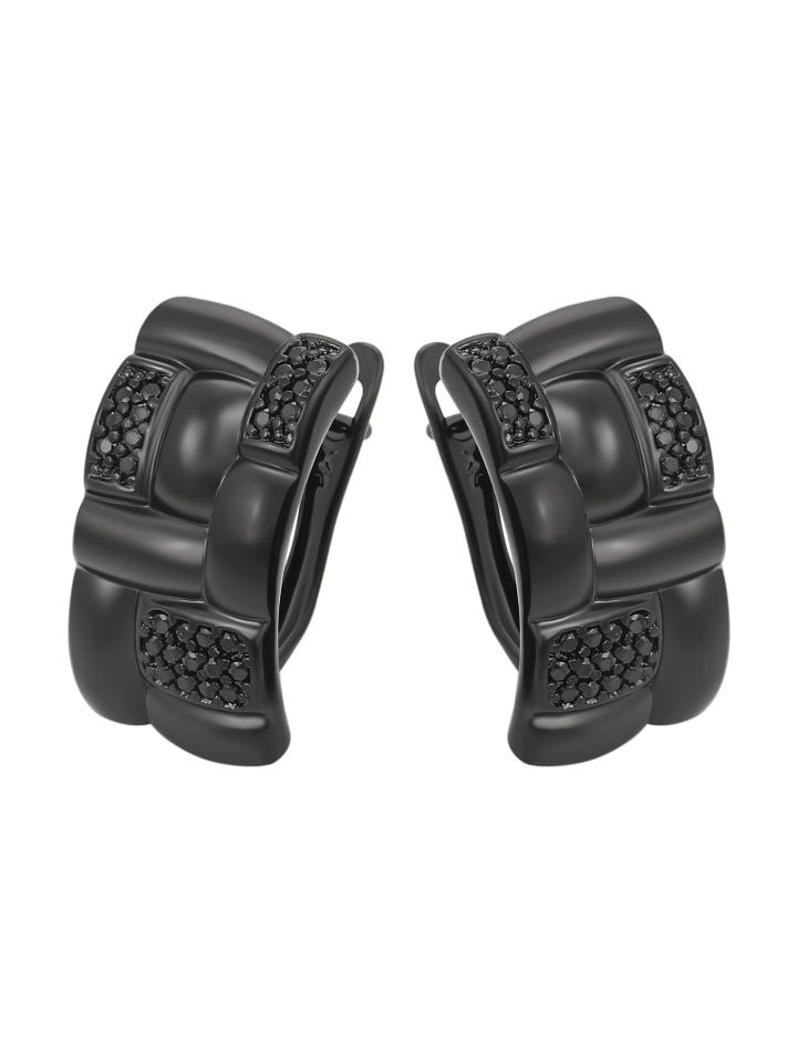 Women Drop Earrings in Black