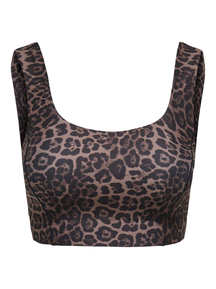 Sport-BH in Deep Taupe