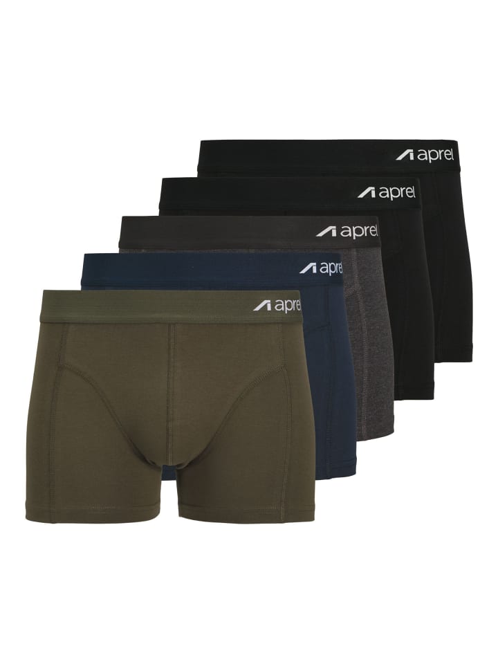5er-Pack Trunks in Black 1