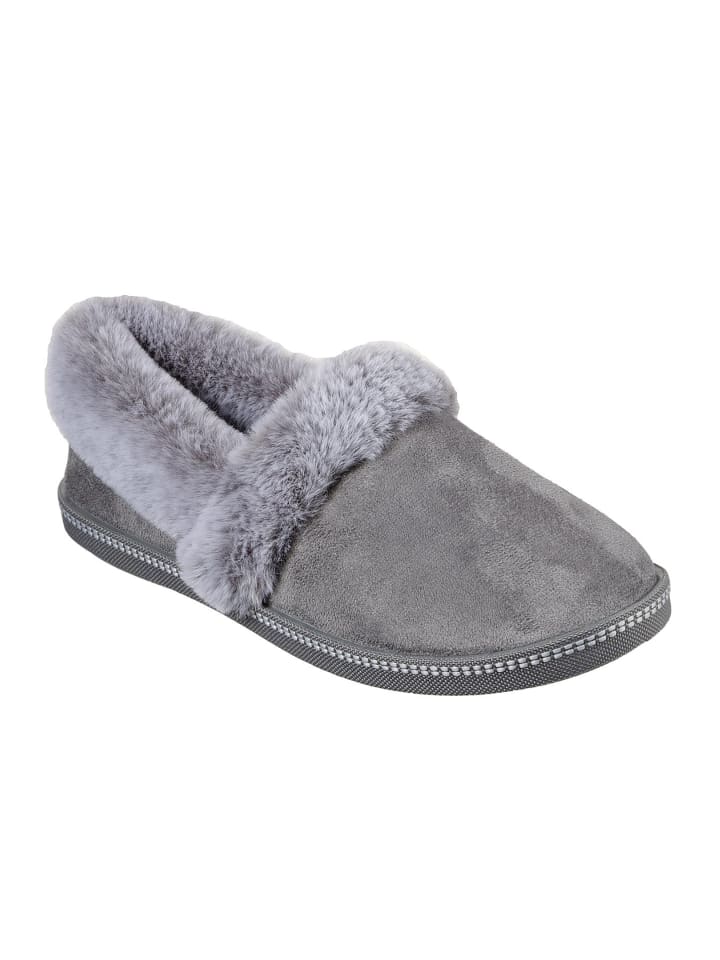 Pantolette Cozy Campfire - TEAM TOASTY in grau