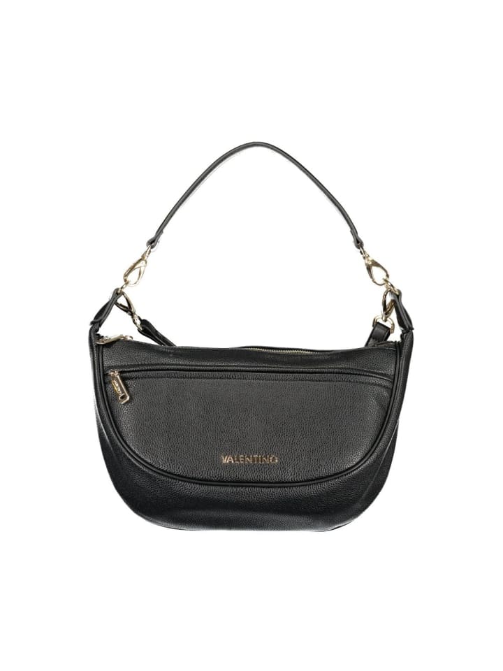 Schwarz Damen Tasche aus Polyurethan