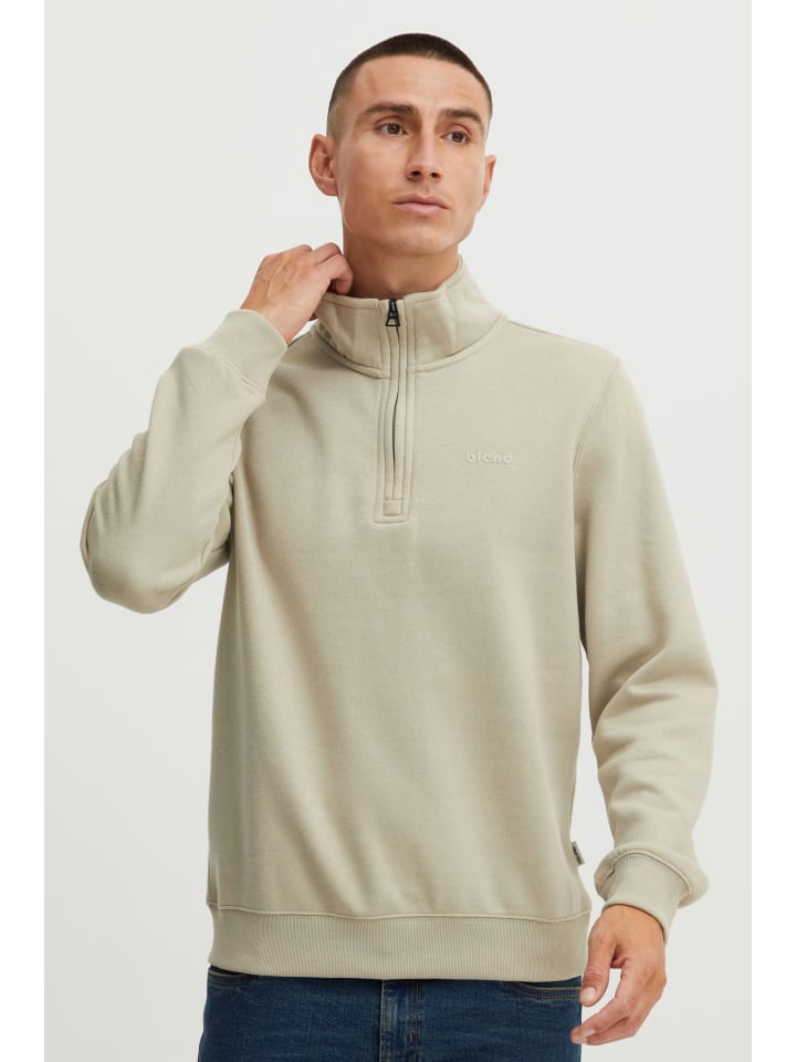 Troyer BHHalfzip in Beige