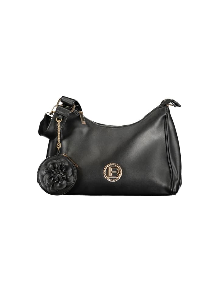 Schwarz PVC Damen Handtasche