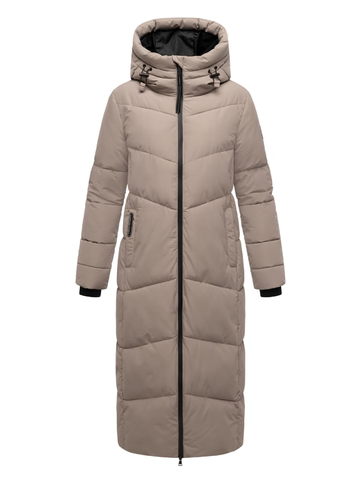 Langmantel Firella XVI in Taupe Grey