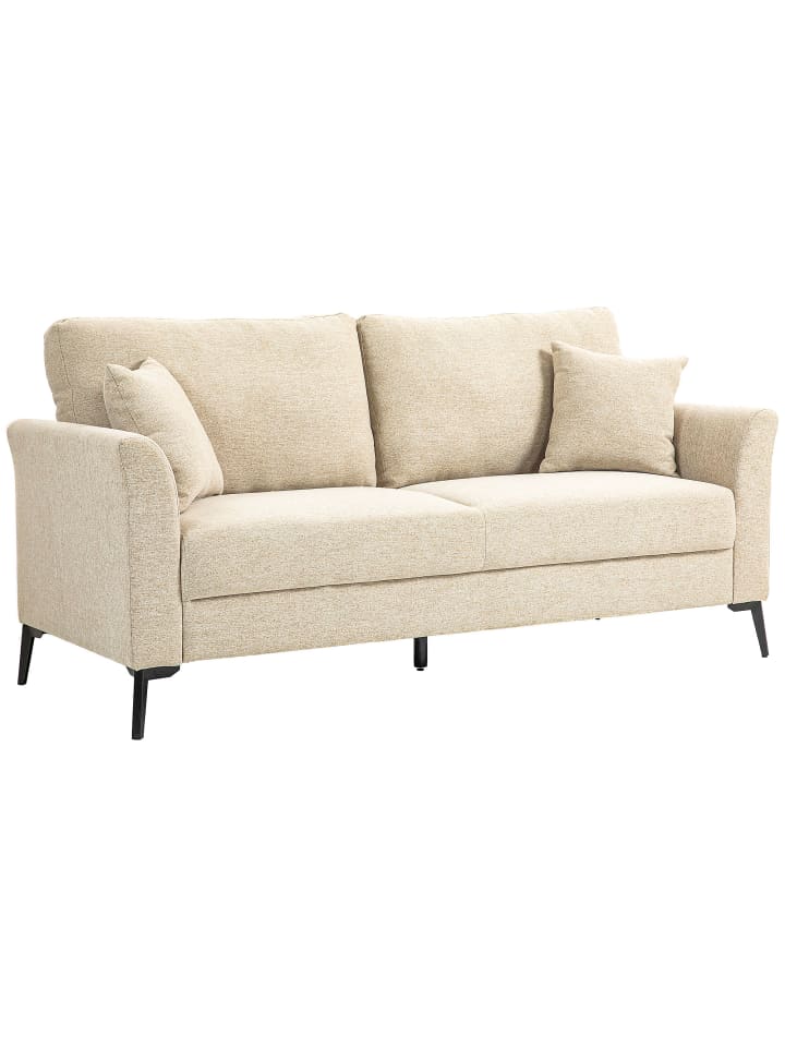 2 Sitzer Sofa in Beige 179L x 80B x 89H cm