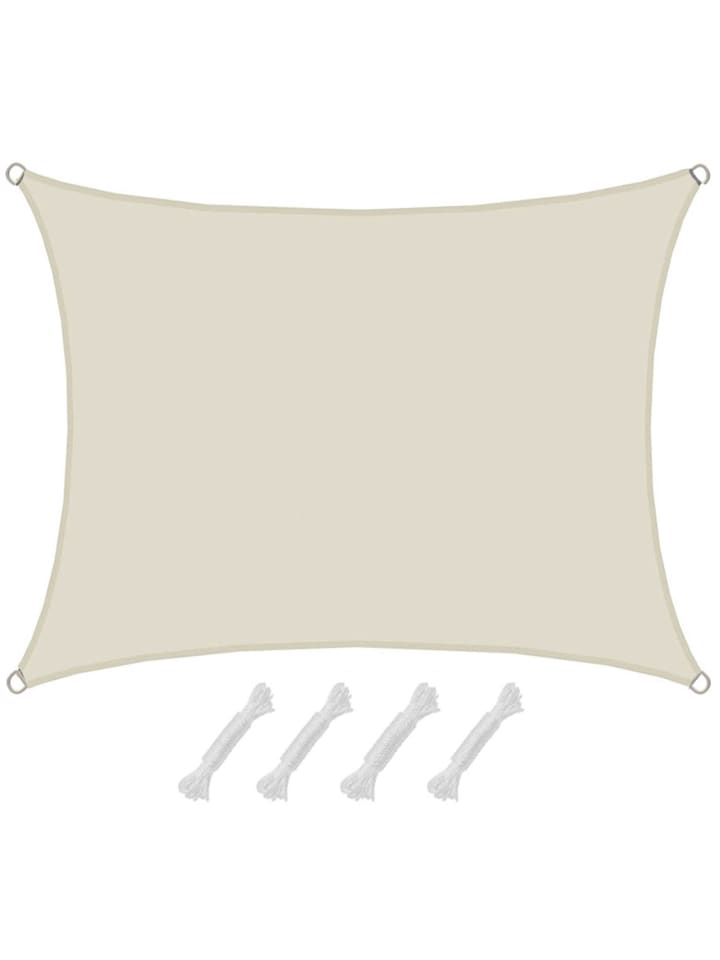 Sonnensegel Coachella 150 x 200 cm in beige