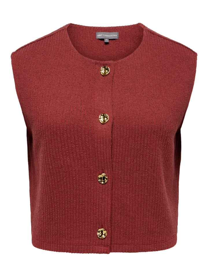 Strickjacke in Spiced Apple