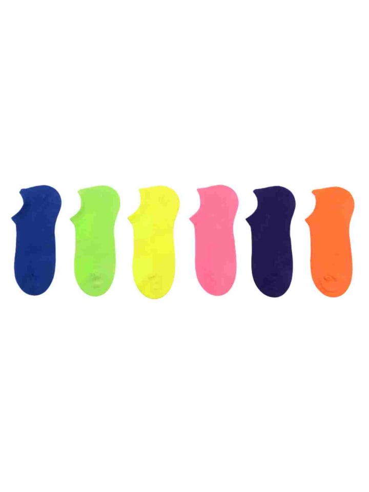 6er 'Pop' Socken Set Farb-Mix