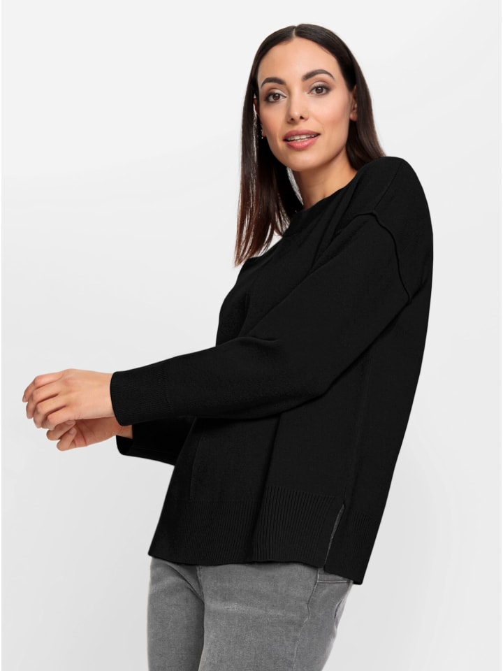 Pullover in schwarz