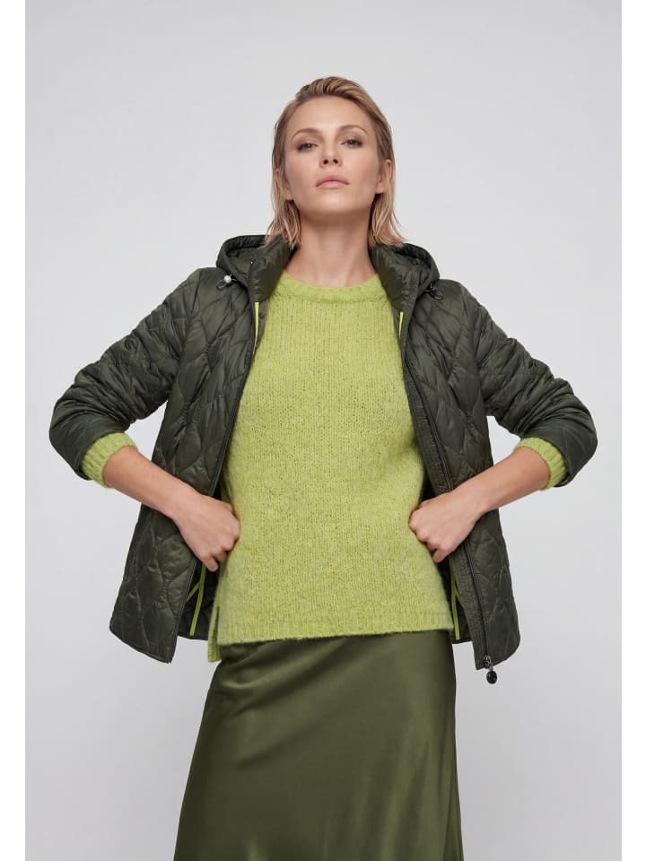 Jacke in Olive Green