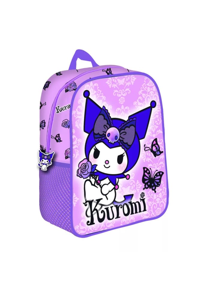 Kuromi Rucksack in strahlendem Lila für kleine Fans