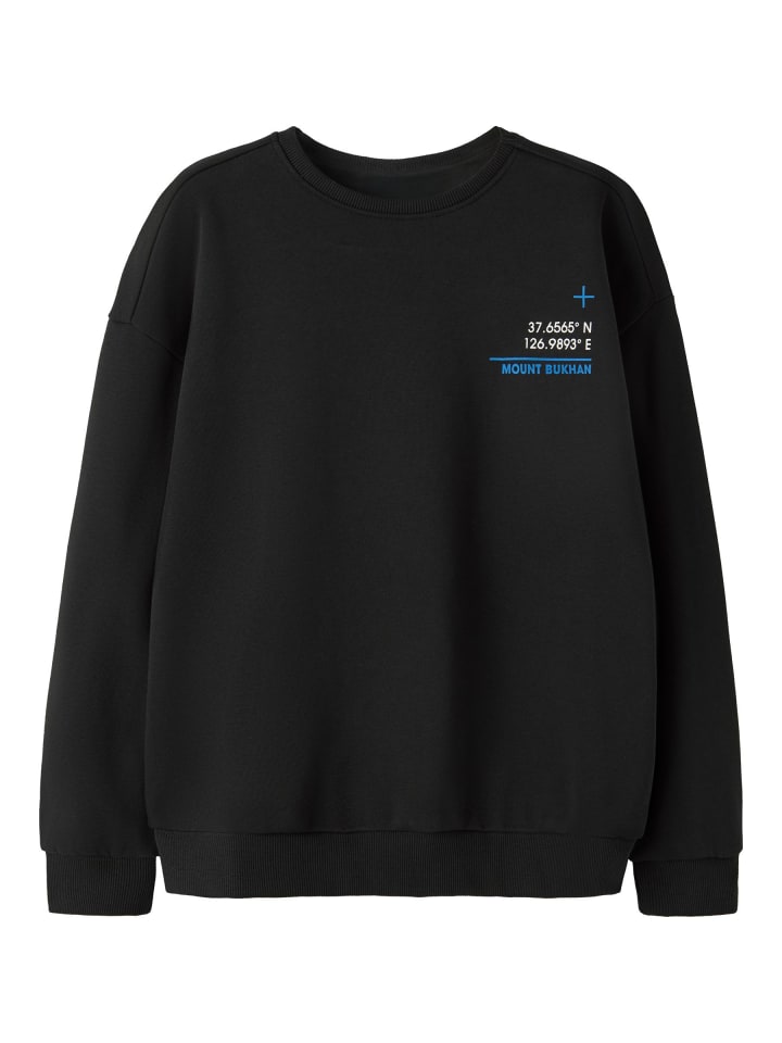 Sweatshirt in Black1