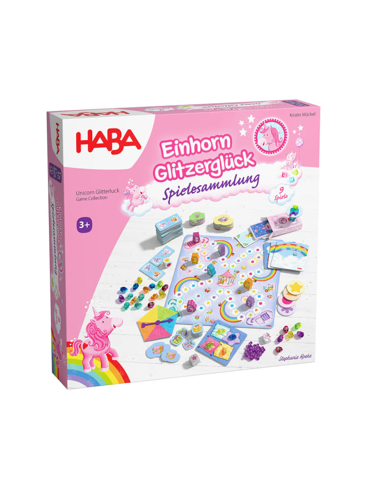 Spielesammlung Einhorn Glitzerglück Spielesammlung in mehrfarbig