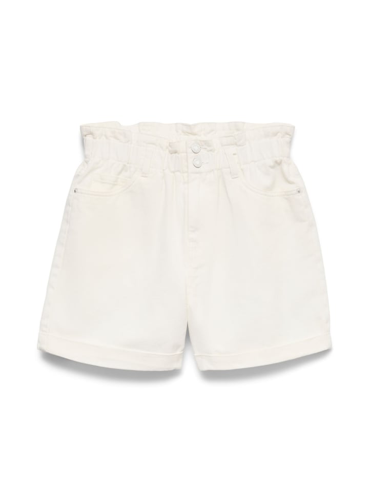 Jeans-Shorts in Snow White