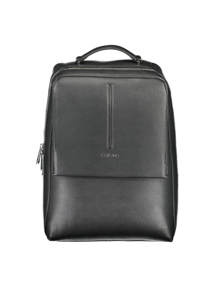 Schwarz Polyester Herren Rucksack
