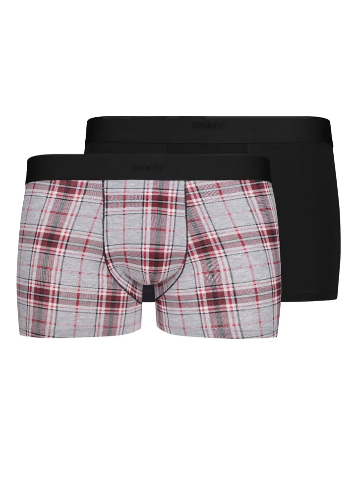 2er Pack Trunks Cotton Multipack in Mehrfarbig