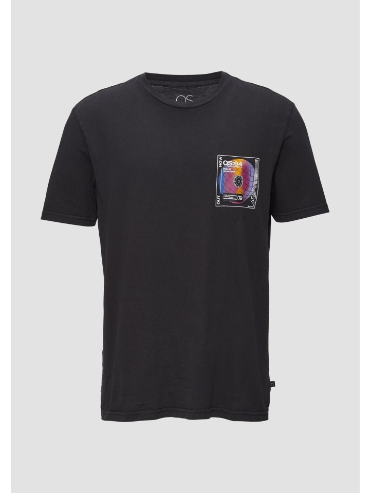T-Shirt in 99D0_schwarz
