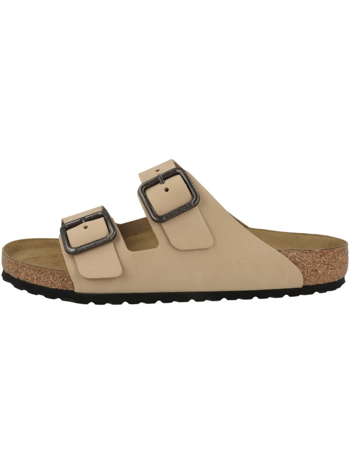 Sandale Arizona Wire Buckle Nubukleder normal in beige