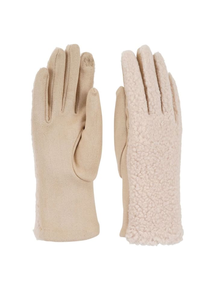 Handschuh in beige