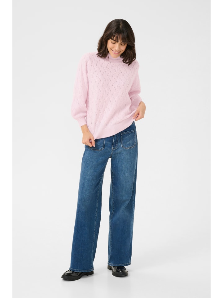 Strickpullover KArita Regular fit in Lilac Snow
