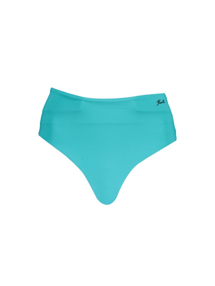 Blau Polyamid Damen Bade Slip