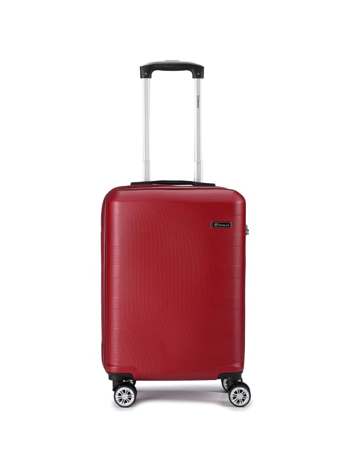 5330 4 Rollen Kabinentrolley S 55 cm granatrot