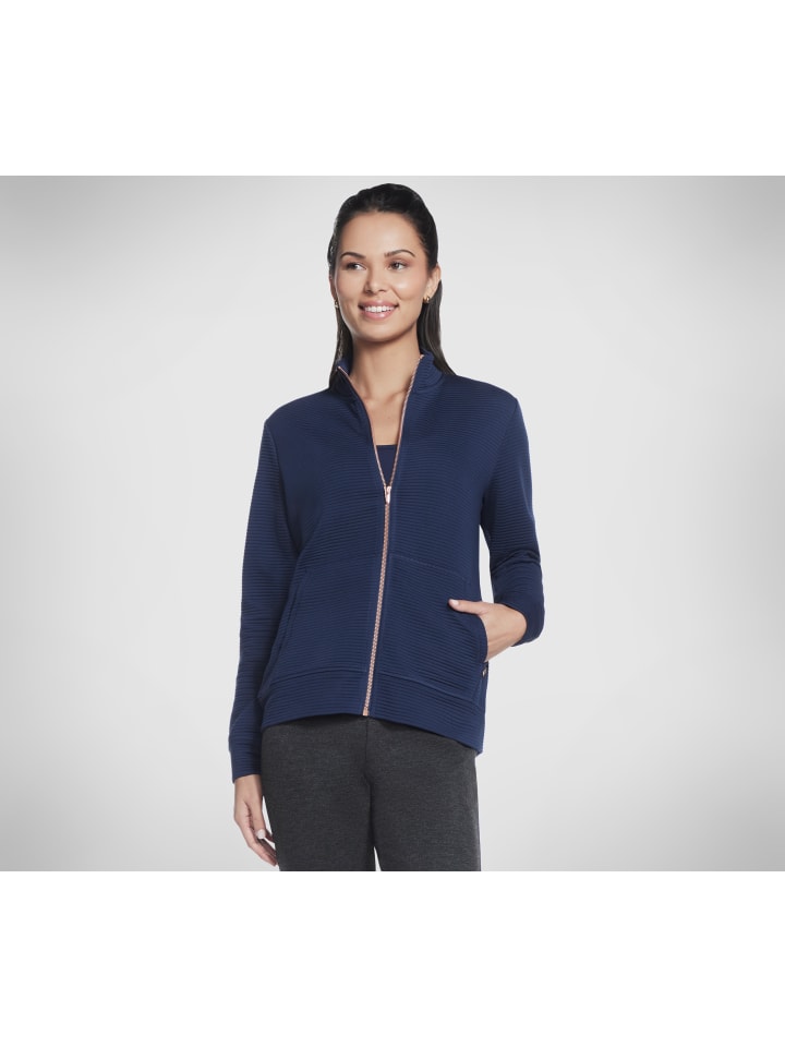 Funktionsjacken langarm "THE GOWALK EVERYWHERE JACKET" in Dunkelblau