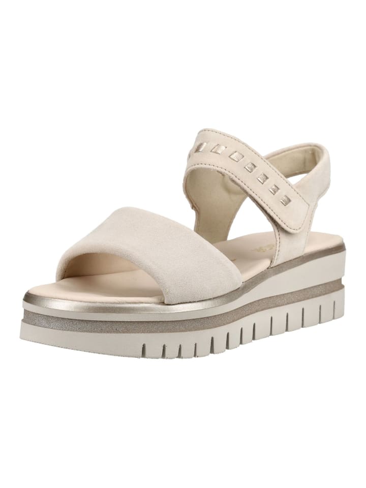 Sandalen Beige/Gold