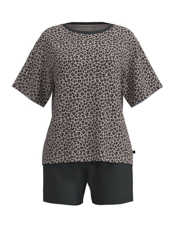 Shorty Naila in braun-mittel-Allover