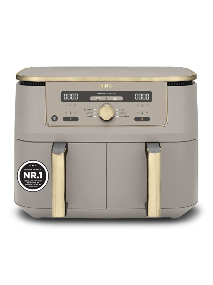Dual Zone Digital Air Fryer 2 Schubladen 6-in-1 Heißluftfritteuse
