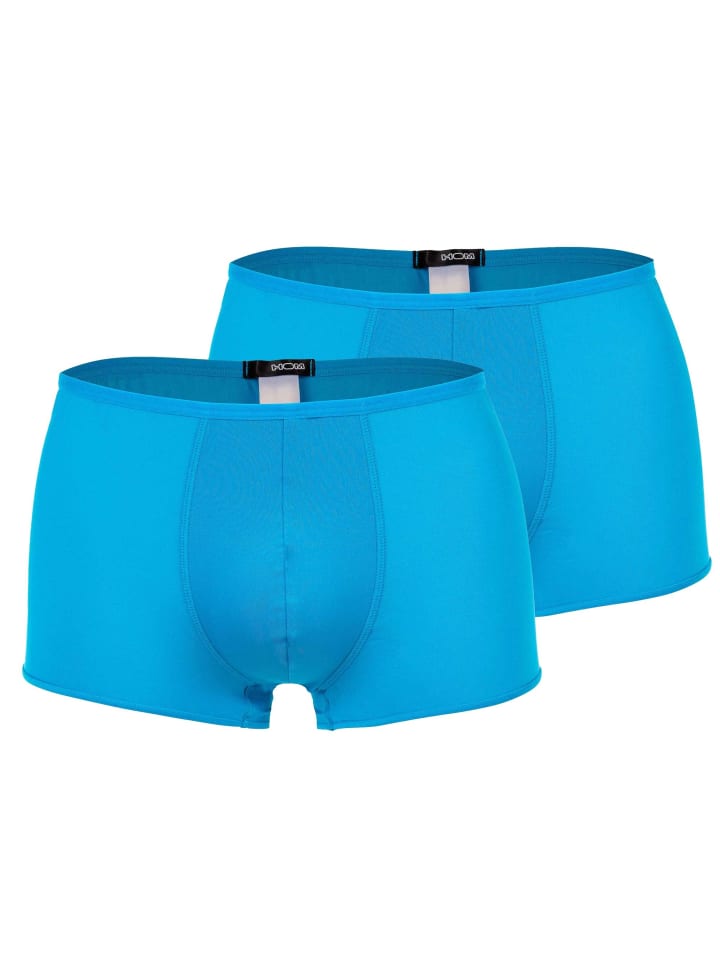 Boxershort 2er Pack in Türkis