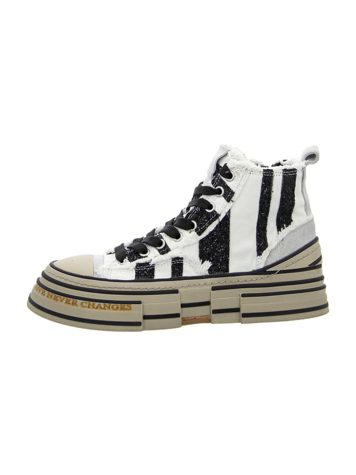 Sneaker High in Weiß