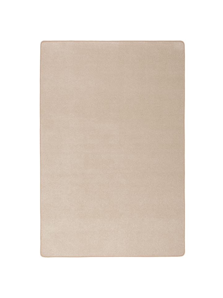 Velours-Teppich Joy in beige