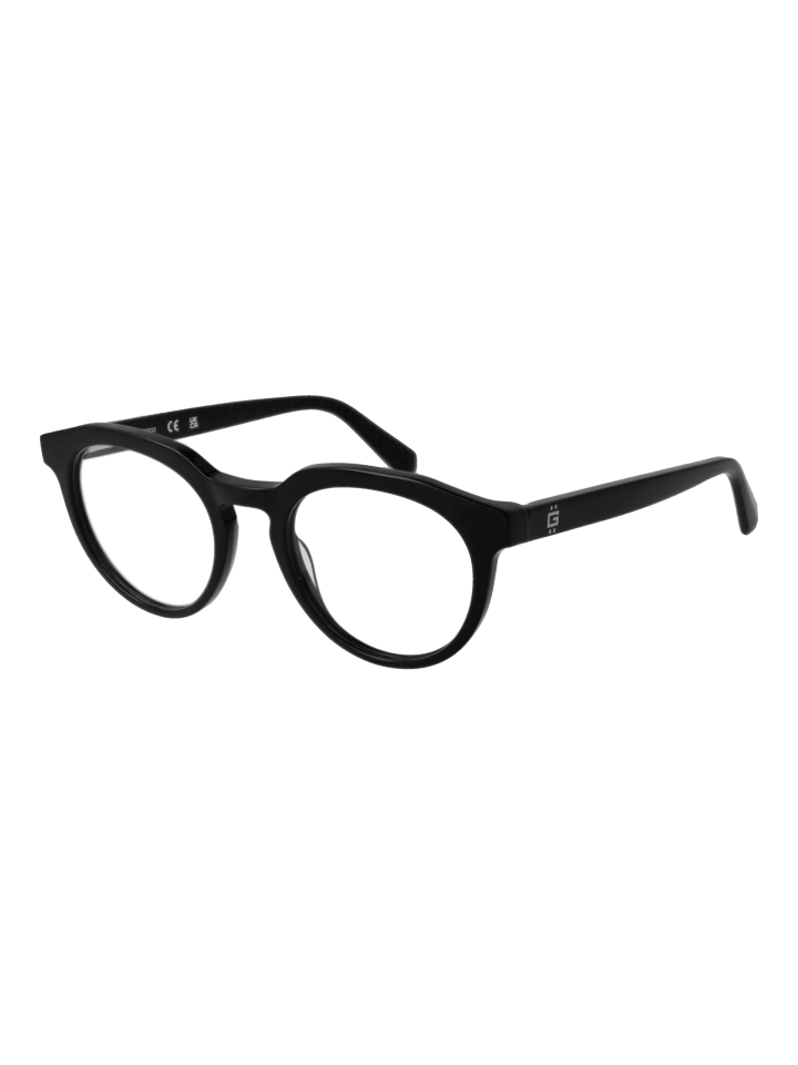 Herren Optische Fassungen Rund Schwarz