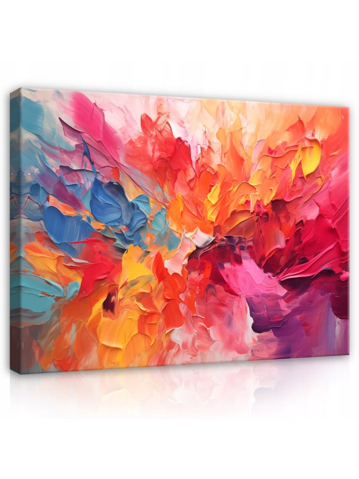 Wandbild Abstrakt in Bunt