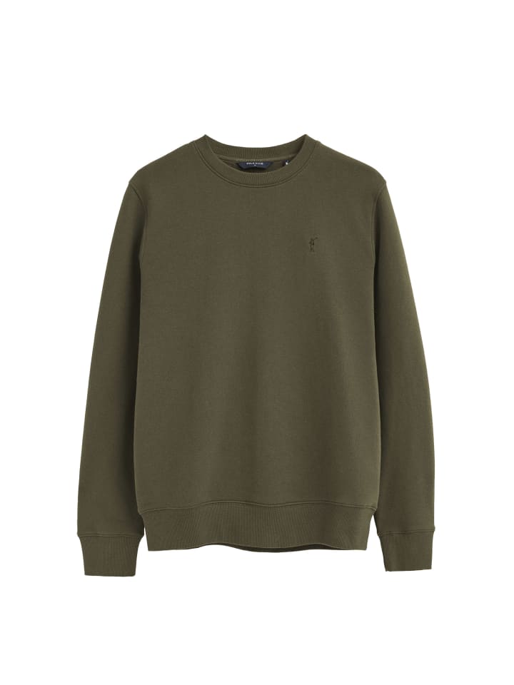 Sweatshirt MAN RIGBY GO SWEAT U IO LONG SLEEVE RELAXED FIT in MILITÄRGRÜN