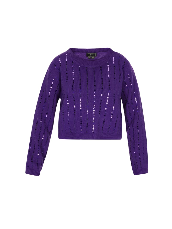 Damen Pullover in Pflaume