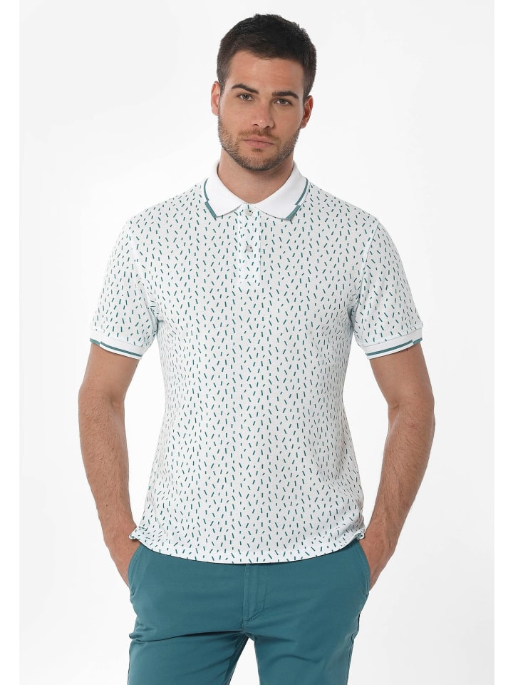Poloshirt "MOR13675" in Cremeweiß