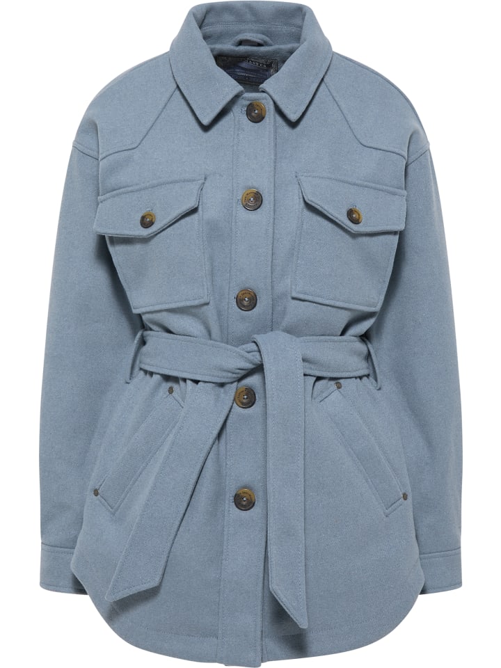 Damen Übergangsjacke in Graublau