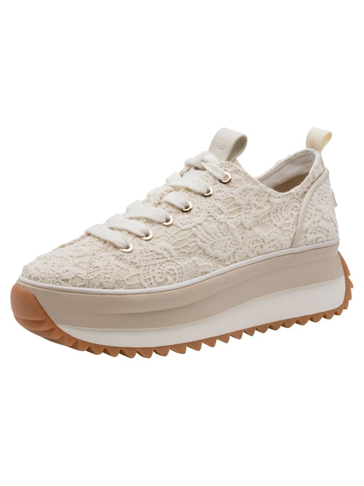 Sneaker in IVORY MACRAMEE