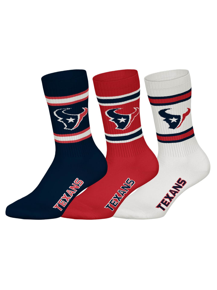 Socken 3er Pack in Houston Texans