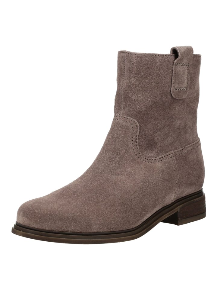 Stiefelette Taupe