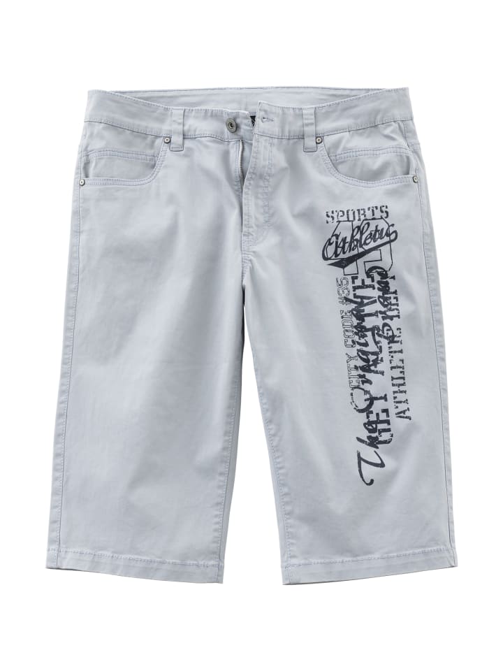 Bermudas in hellgrau