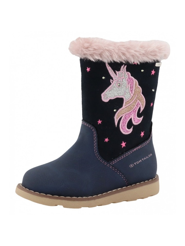 Schaftstiefel   in Blau