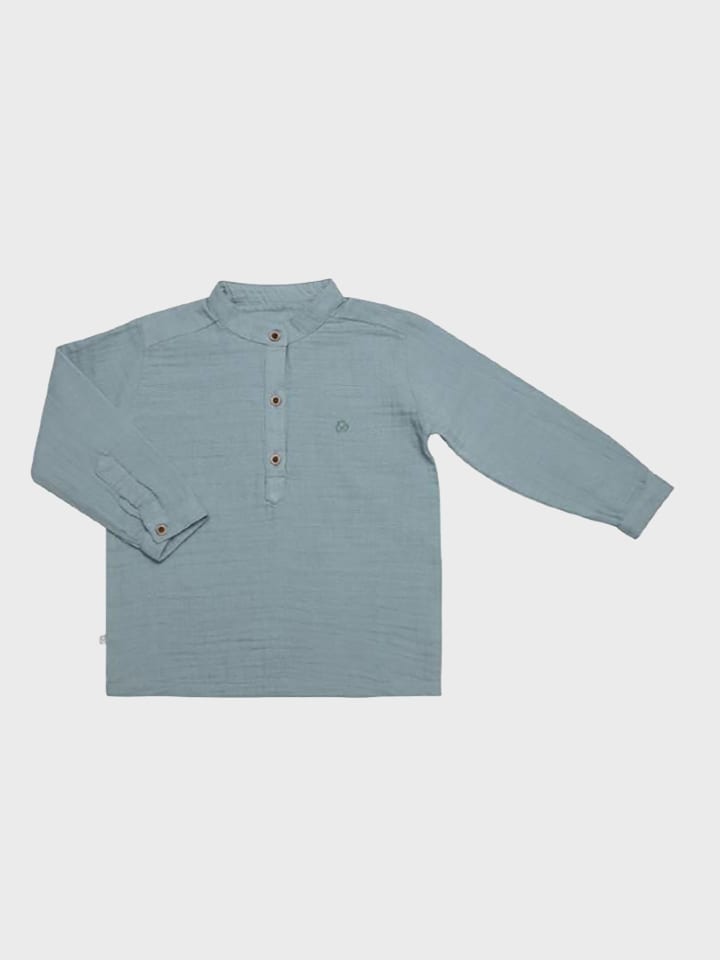 Kinder Langarmshirt in Era Blue