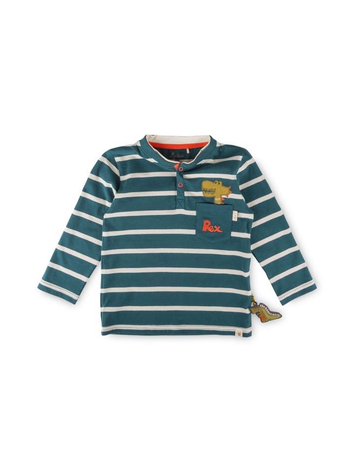Langarmshirt Dino Fun in blau
