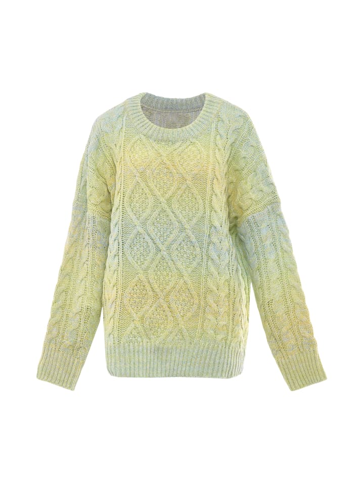 Damen Pullover in LIMETTE MINT