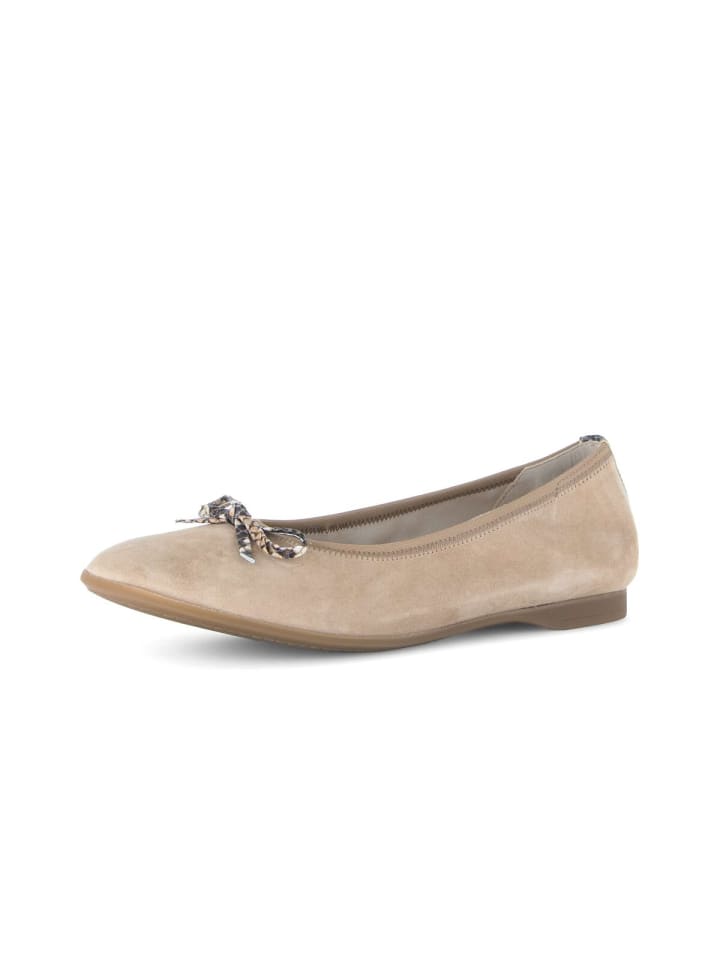 Elegante Ballerinas in beige