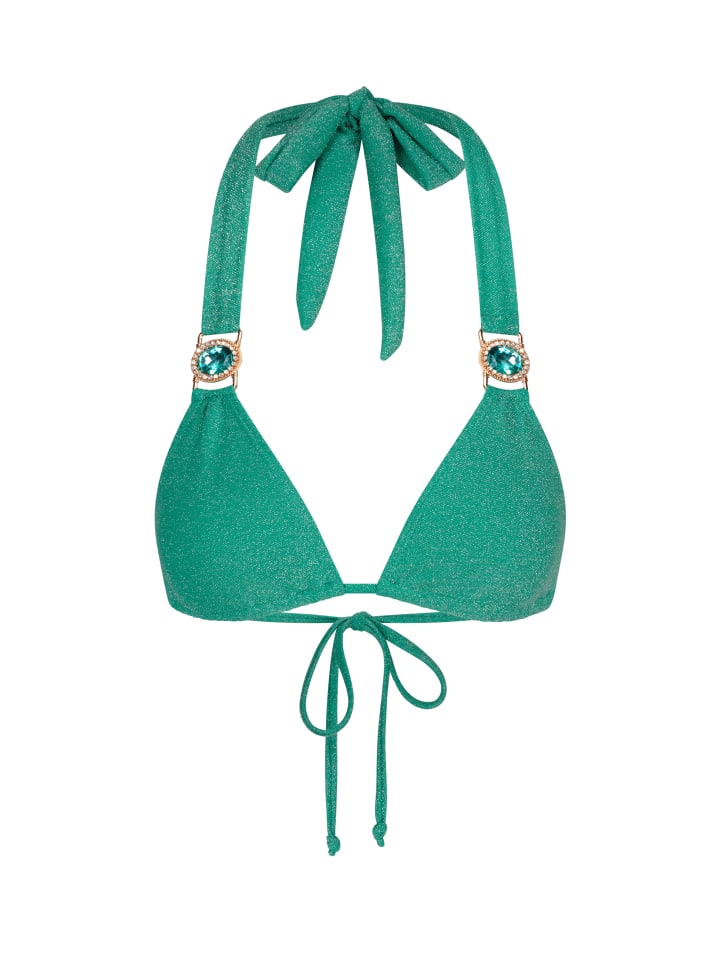 Bikinioberteil Lumiere Amour Triangle in Sea Green